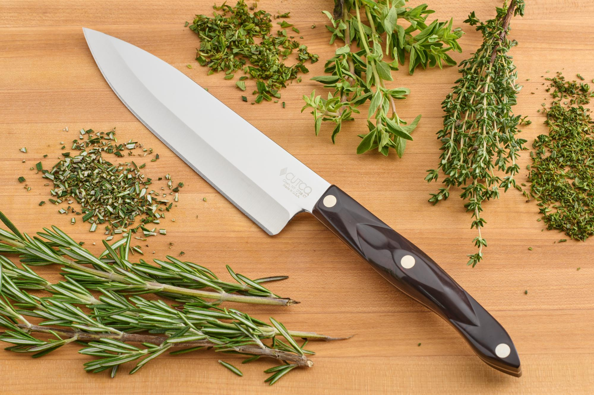 Cutco service and sales pop-up at Glick's grand opening